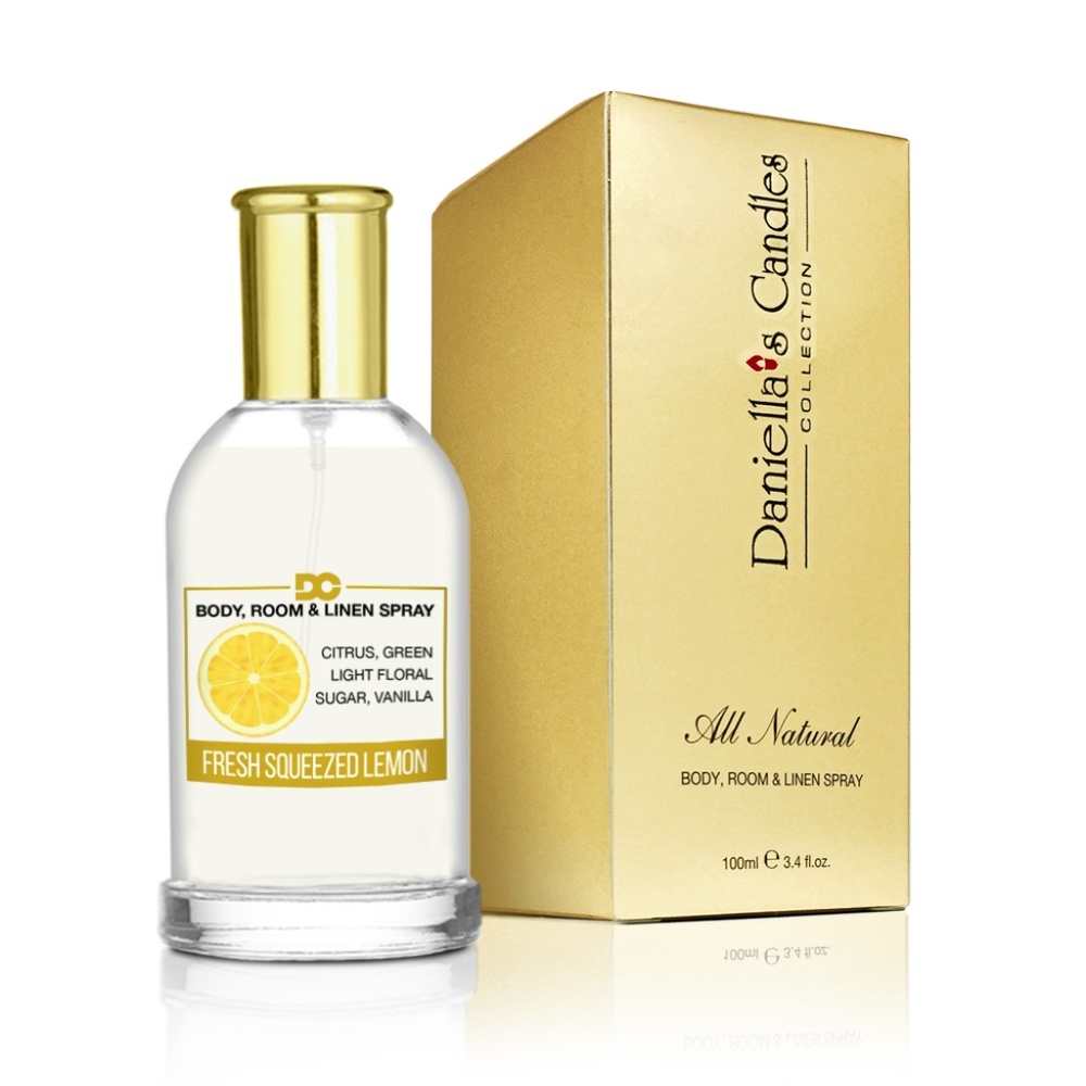 Fresh Squeezed Lemon - Body Fragrance Mist 100ml/3.4oz